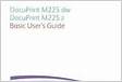 DocuPrint M225 dwDocuPrint M225 z Basic Users Guide